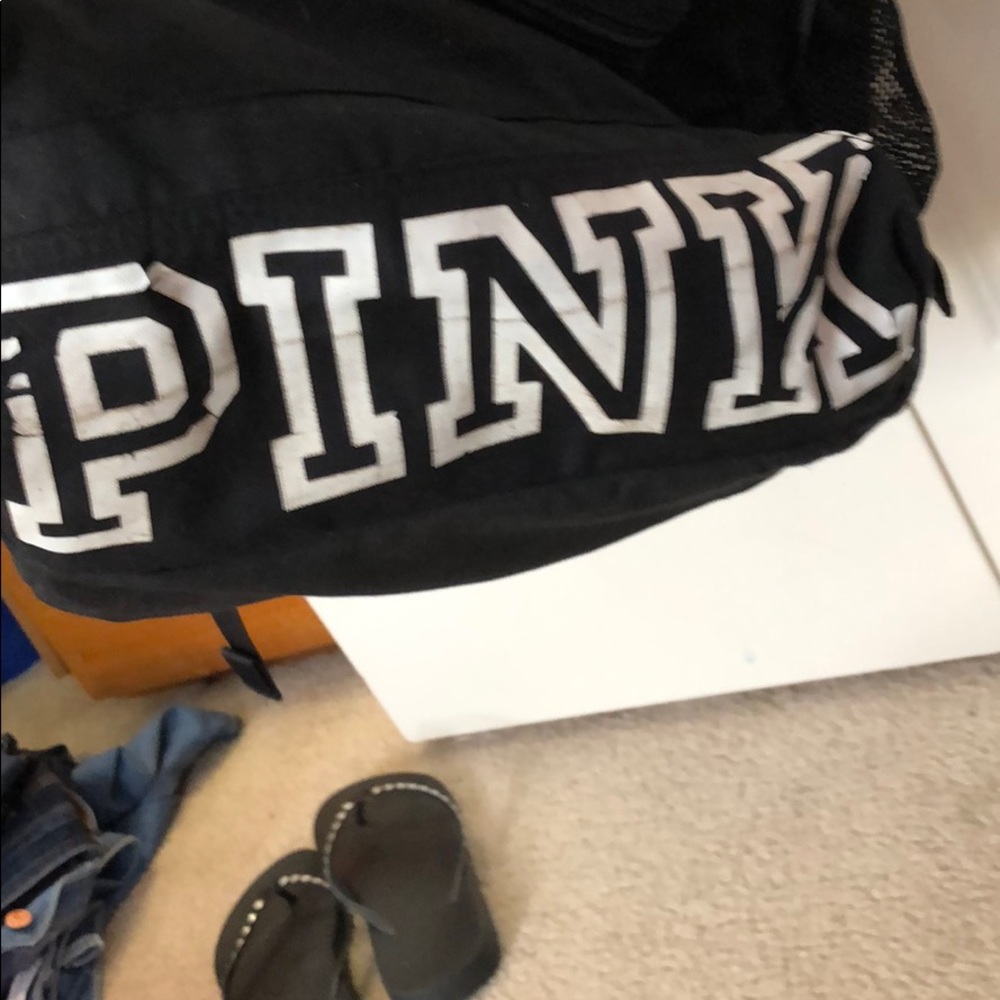 pink backpack - Picture 2 of 3